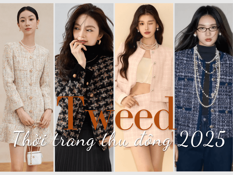 Vải Dạ Tweed Cao Cấp – Xu Hướng Thời Trang Thu Đông 2025