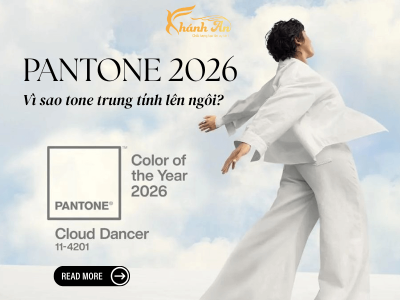 Màu Sắc Pantone 2026: Vì Sao Tone Trung Tính Lên Ngôi?