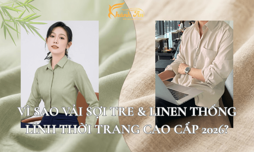 Sợi tre & Linen: “Vị vua” mới của thời trang cao cấp